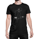 Unisex Heavyweight T Shirt - DJ Logo Design