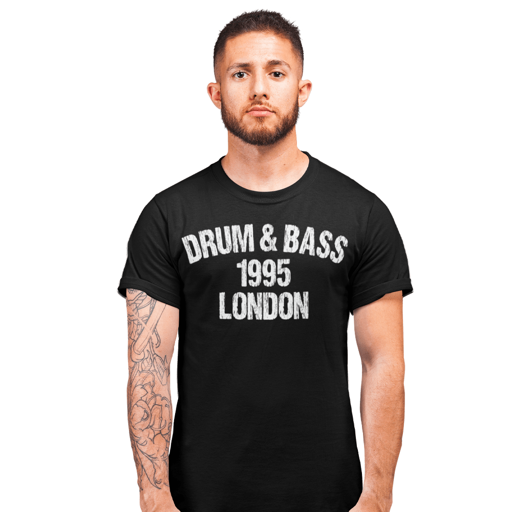 Unisex Heavyweight T Shirt - Drum & Bass London 1995