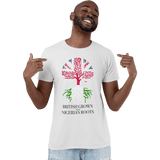 Unisex Heavyweight T Shirt - British Born with Nigerian Roots