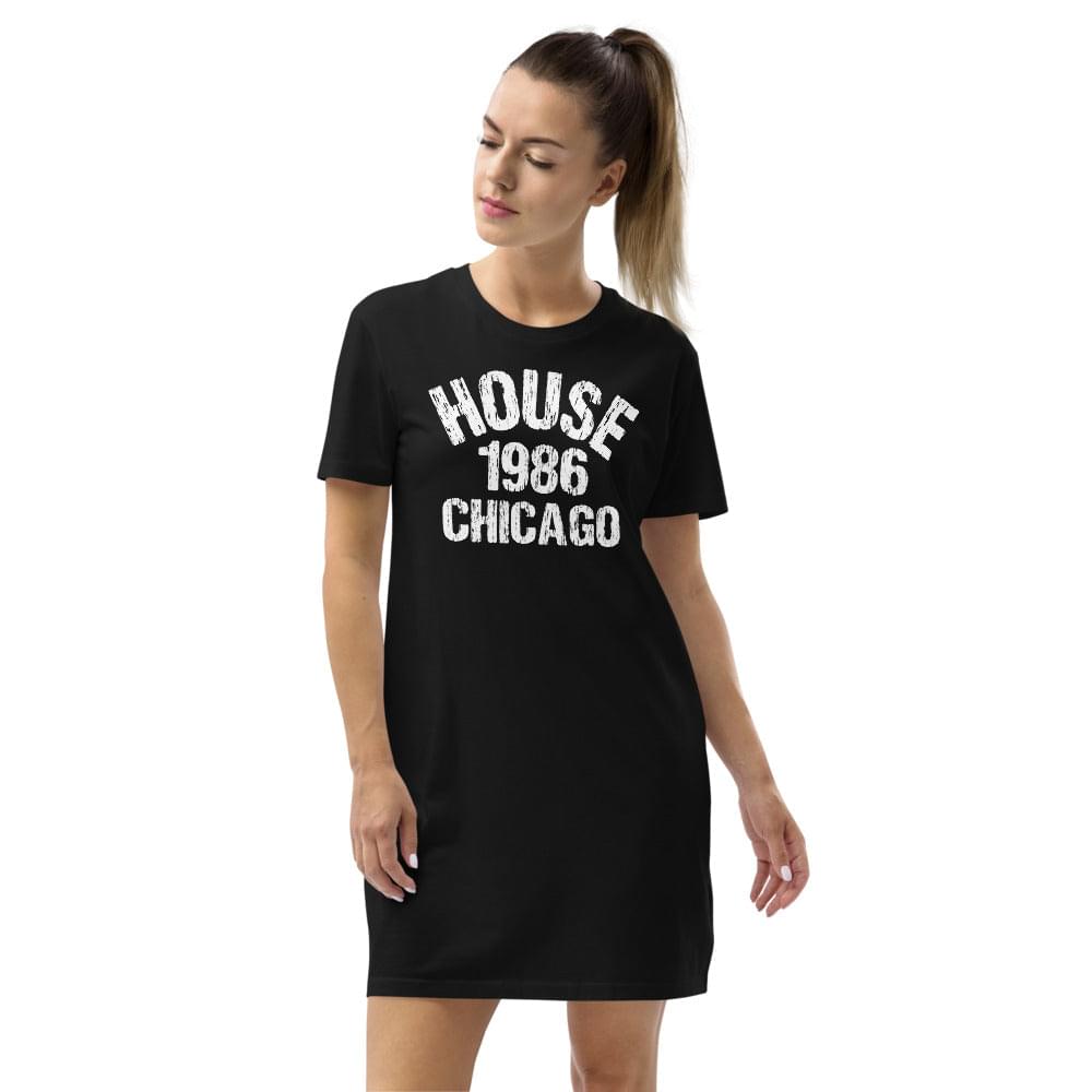 Organic Cotton T Shirt Dress - House 1988 Chicago