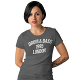 Women's Short Sleeve T- Drum and Bass 1995 London