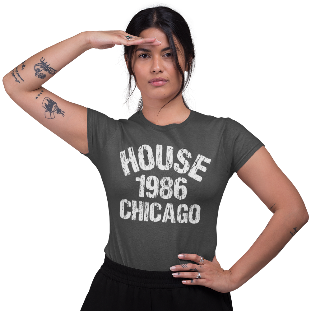 Women's Short Sleeve T-Shirt - House - 1986