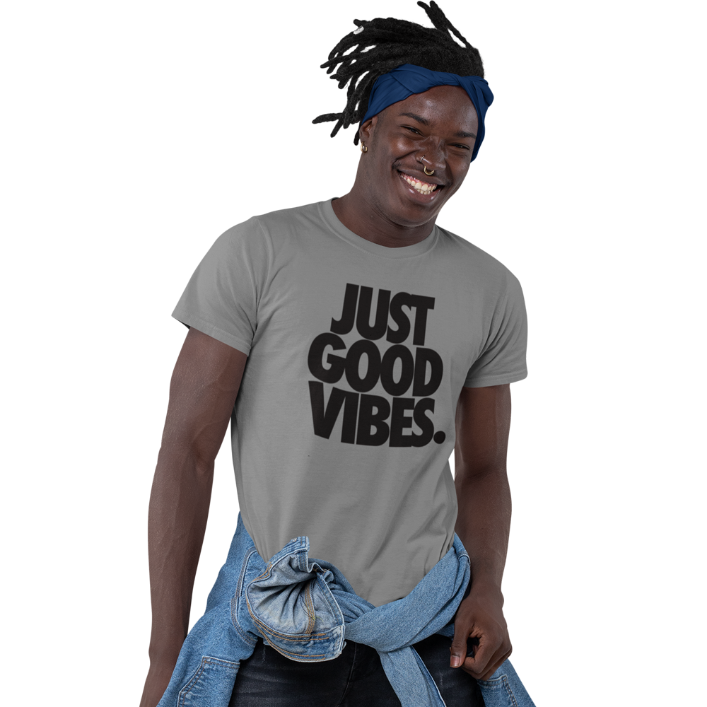Unisex Heavyweight T Shirt - Just Good Vibes