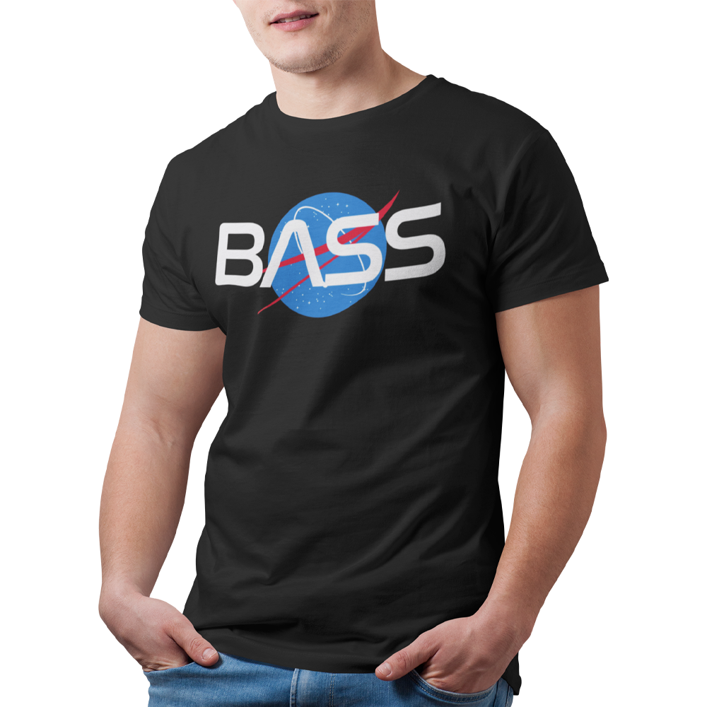Unisex Heavyweight T Shirt - NASA "Bass"