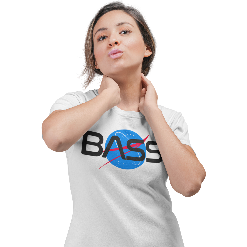 Women's Short Sleeve T-Shirt - NASA Bass