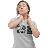Women's Short Sleeve T Shirt - Drum and Bass