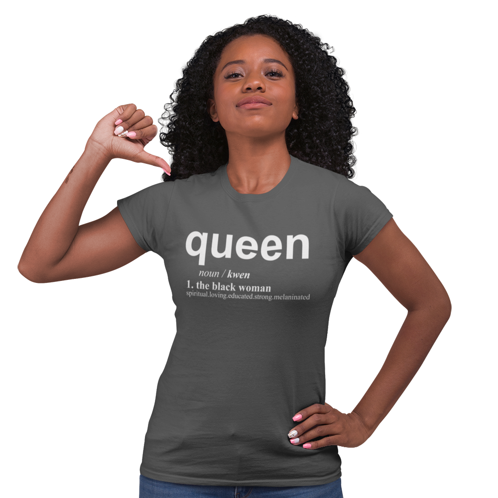 Women's Short Sleeve T-Shirt - Queen Dictionary