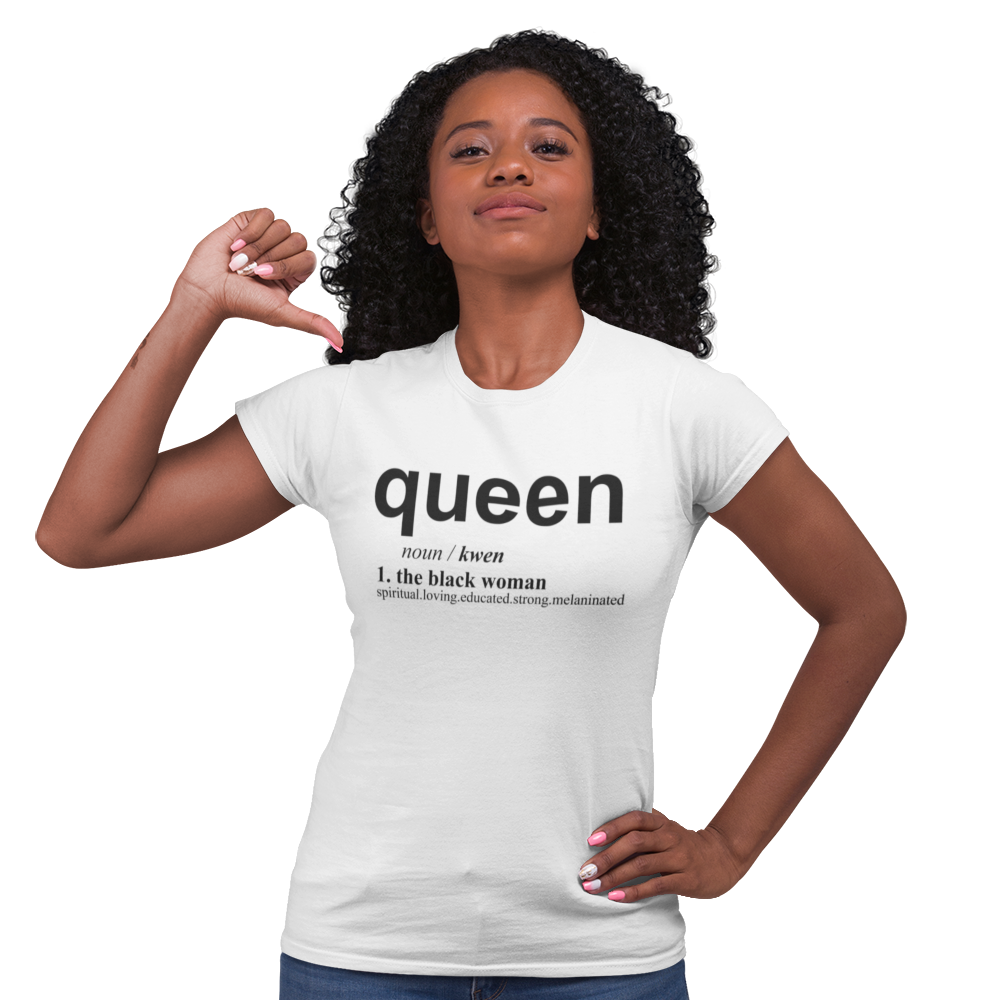 Women's Short Sleeve T-Shirt - Queen Dictionary