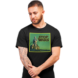 Unisex Heavyweight T Shirt - Stop Wars