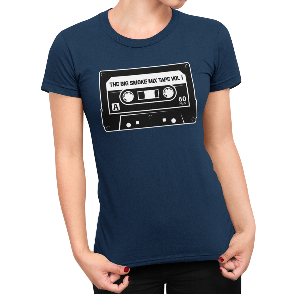 Unisex Heavyweight T Shirt - The Big Smoke "Mix Tape Vol 1"