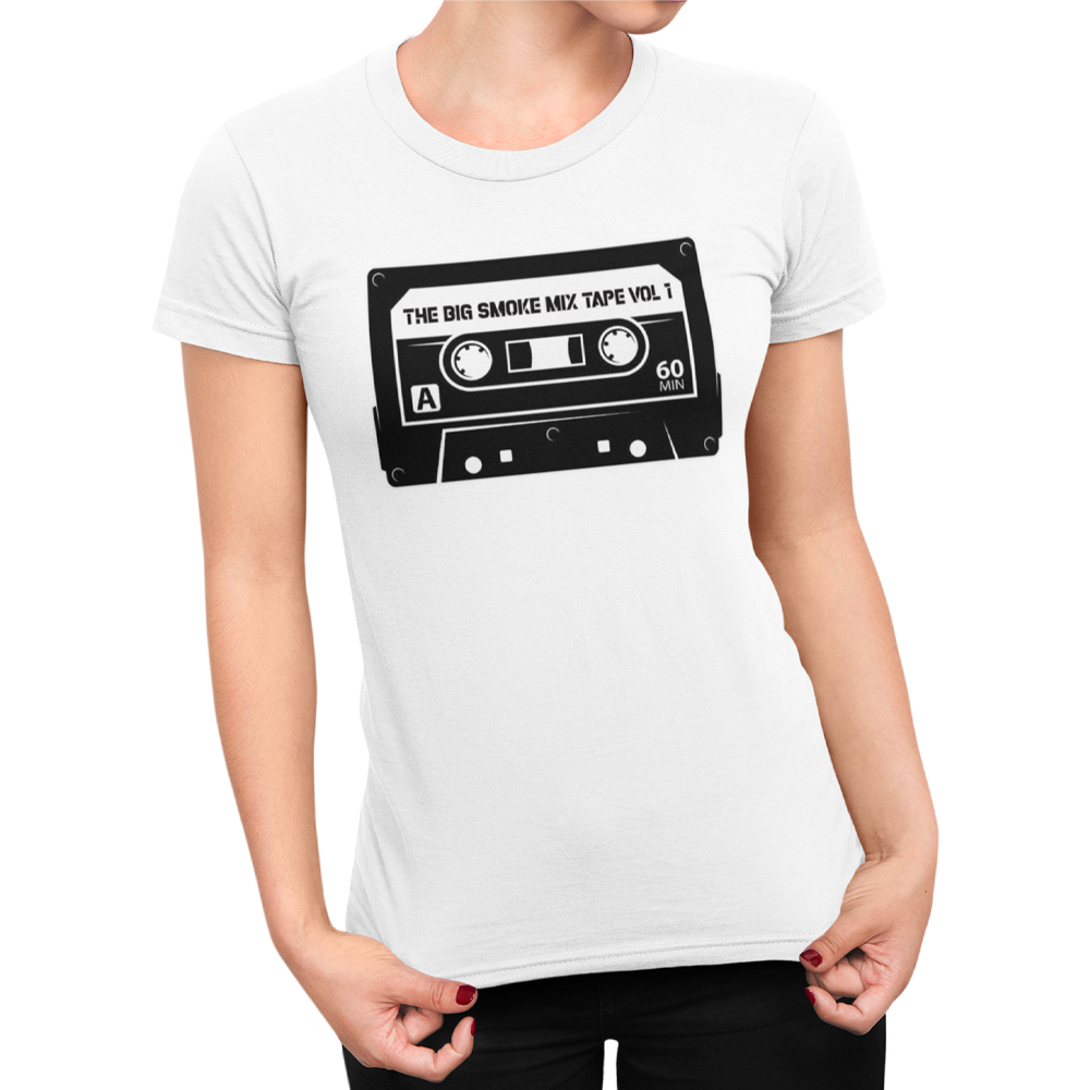 Unisex Heavyweight T Shirt - The Big Smoke "Mix Tape Vol 1"