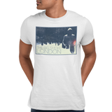 Unisex Heavyweight T Shirt - The Big Smoke - Urban Skyline