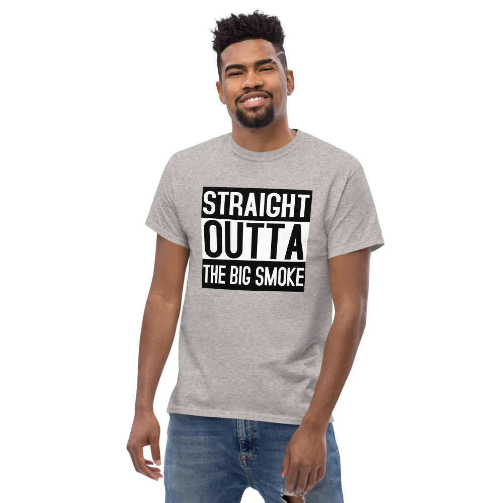 Unisex Heavyweight T Shirt - Straight Outta The Big Smoke